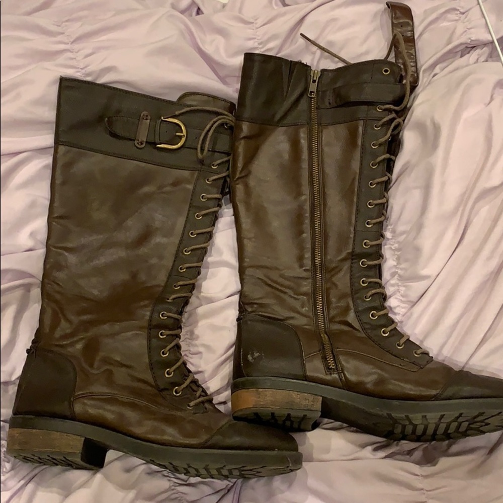 Knee high boots